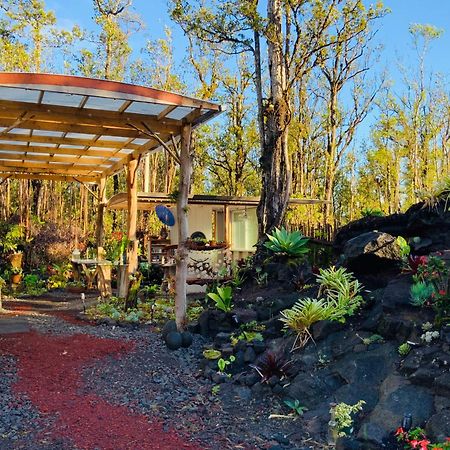 Exotic Garden Cottage At Amazing Volcano Fissure Mountain View エクステリア 写真