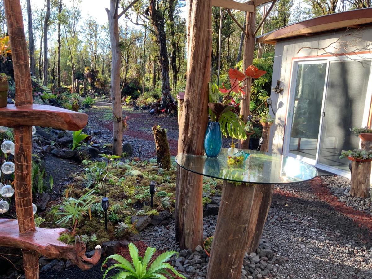Exotic Garden Cottage At Amazing Volcano Fissure Mountain View エクステリア 写真
