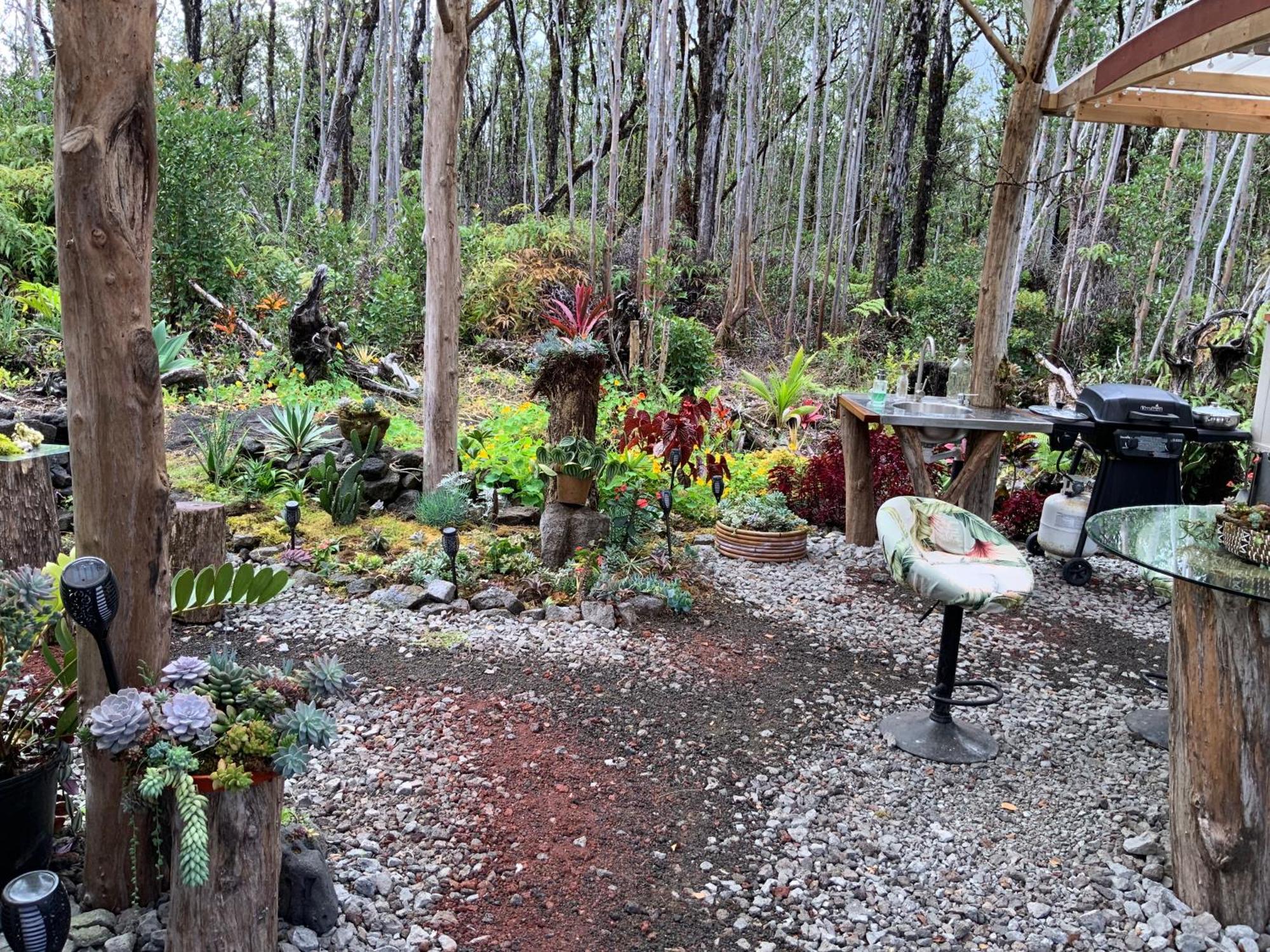 Exotic Garden Cottage At Amazing Volcano Fissure Mountain View エクステリア 写真