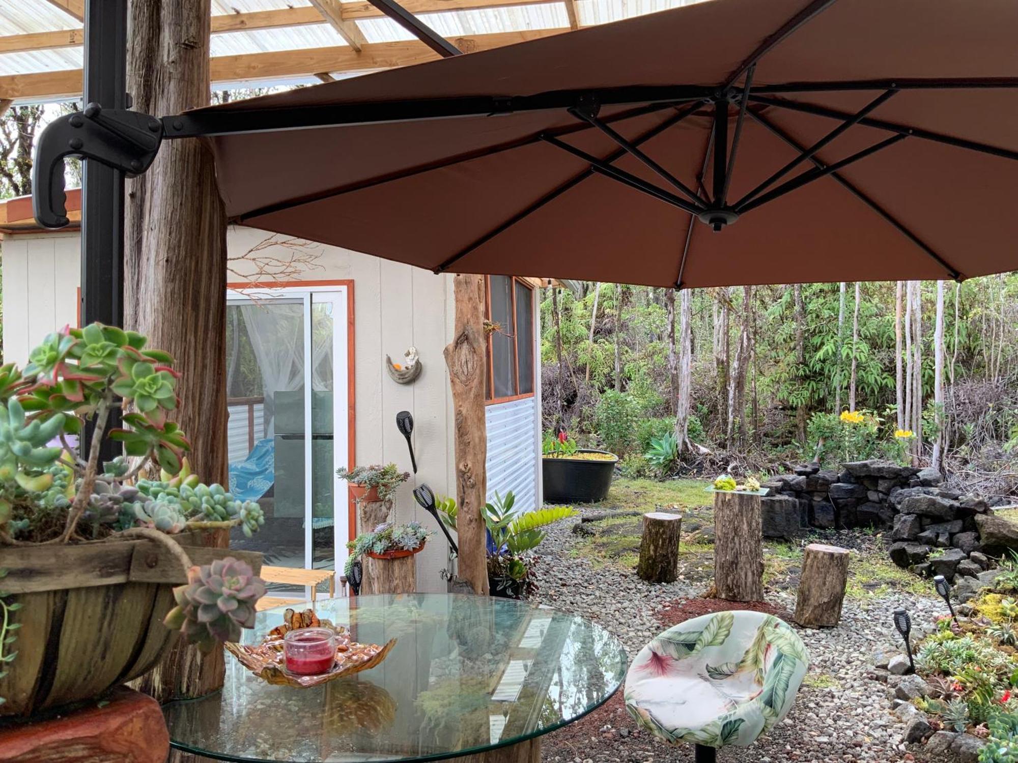 Exotic Garden Cottage At Amazing Volcano Fissure Mountain View エクステリア 写真