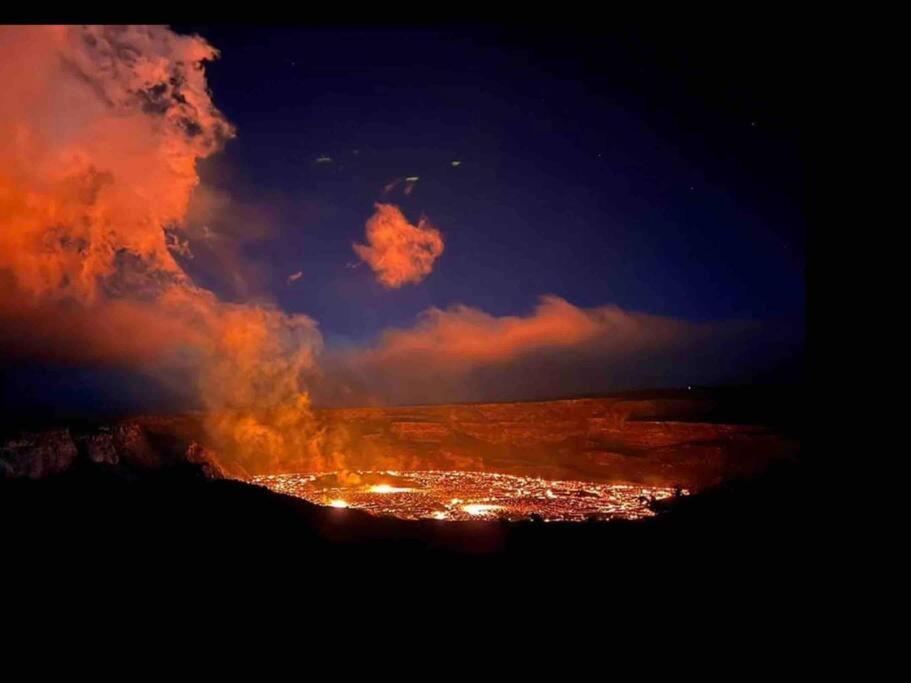 Exotic Garden Cottage At Amazing Volcano Fissure Mountain View エクステリア 写真