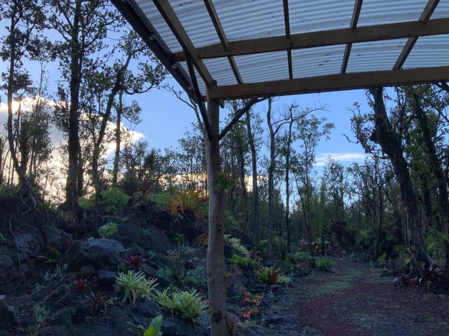 Exotic Garden Cottage At Amazing Volcano Fissure Mountain View エクステリア 写真