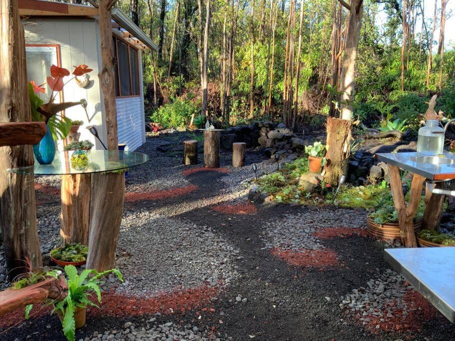 Exotic Garden Cottage At Amazing Volcano Fissure Mountain View エクステリア 写真