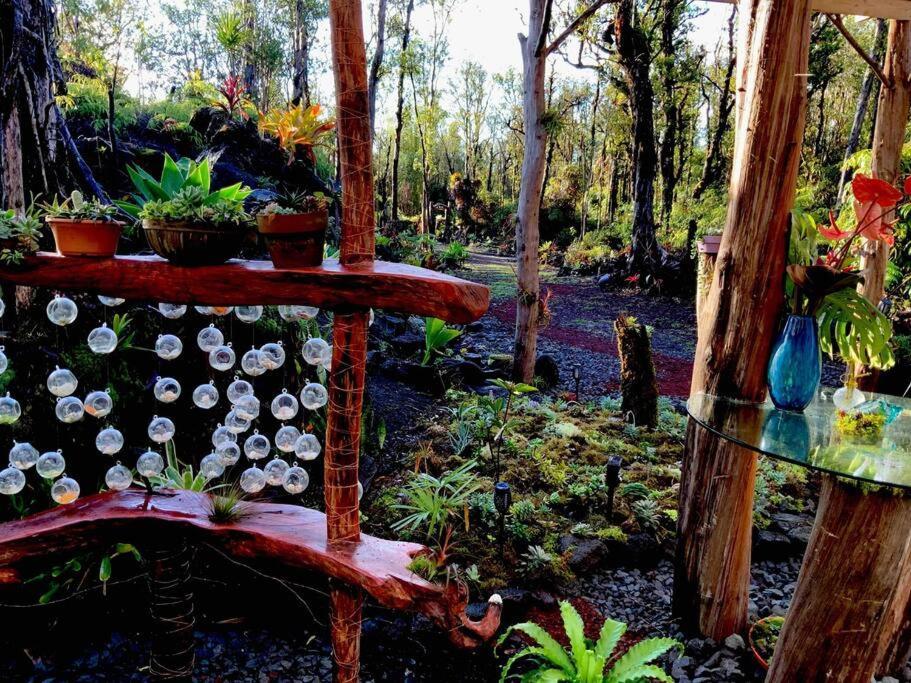 Exotic Garden Cottage At Amazing Volcano Fissure Mountain View エクステリア 写真