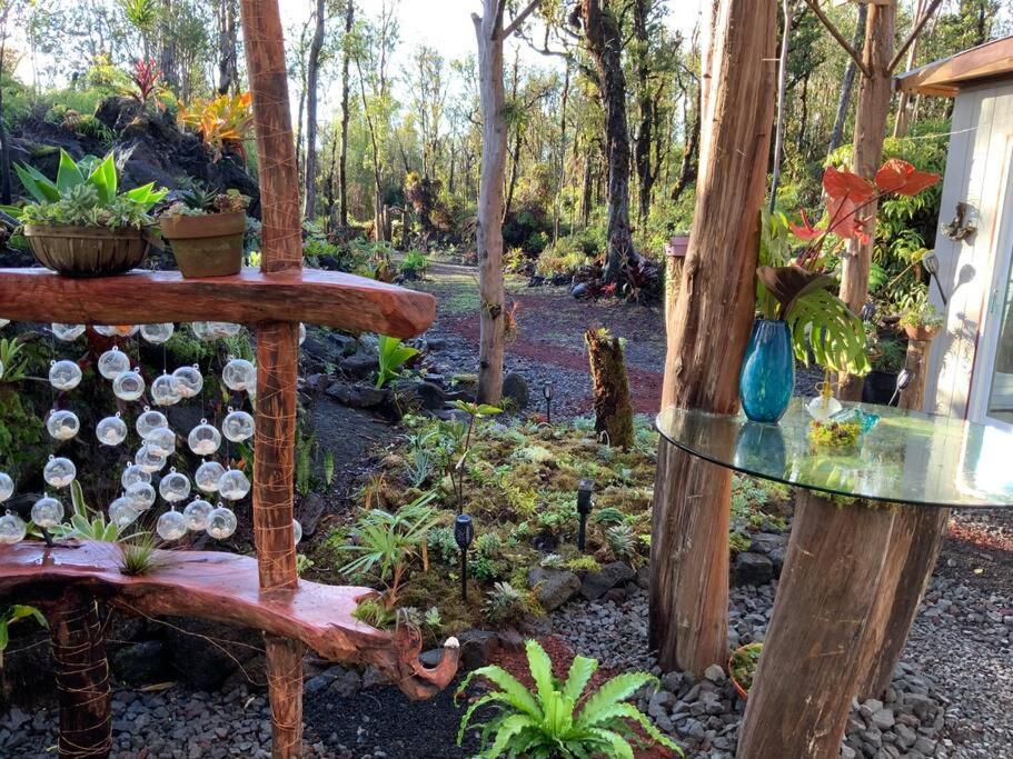 Exotic Garden Cottage At Amazing Volcano Fissure Mountain View エクステリア 写真